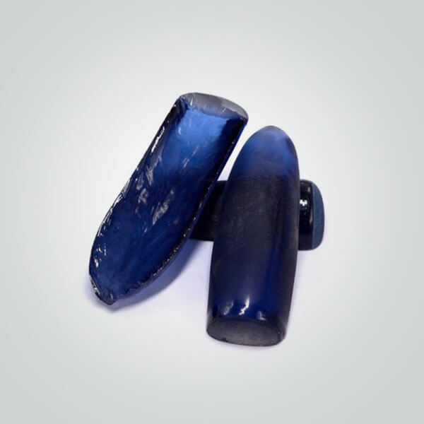 Lab Created Blue Sapphire Rough