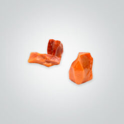 Cubic Zirconia Milky Orange Rough