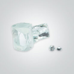Cubic Zirconia Very Light Blue Rough