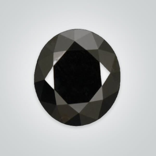 Synthetic Gemstones Black Spinel, Round