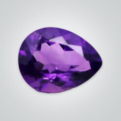 Natural African Amethyst, Pear AA