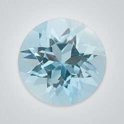 Natural Aquamarine, Round AA