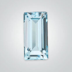 Natural Sky Blue Topaz, Baguette