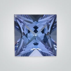 Natural Tanzanite, Square Princess AA