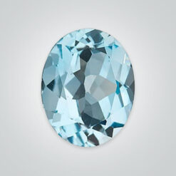 Natural Sky Blue Topaz, Oval