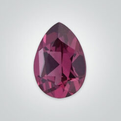 Natural Rhodolite Garnet, Pear
