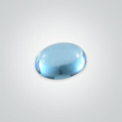 Natural Sky Blue Topaz, Oval Cabochon