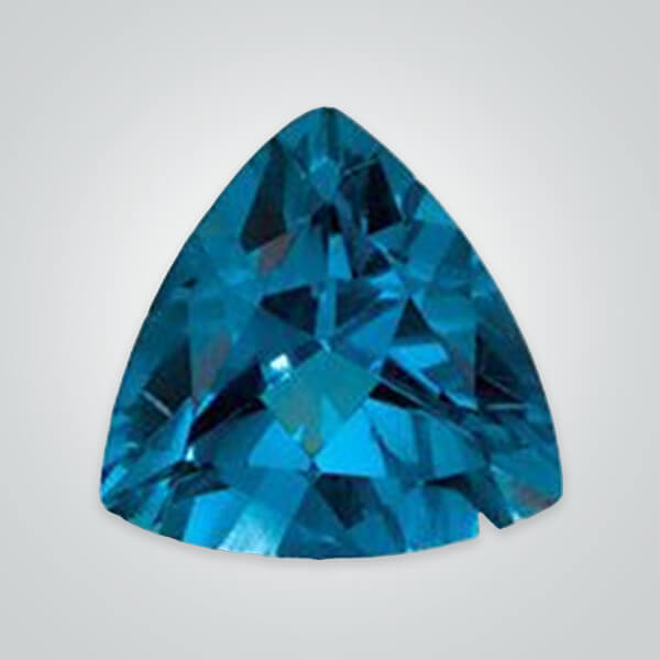 Lab Created Blue Zircon# 120, Trillion