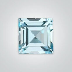Natural Sky Blue Topaz, Square