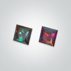 Synthetic Gemstones Pulled Czochralski Alexandrite (Color Change), Square
