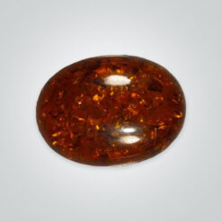 Natural Baltic Amber, Oval Cabochon