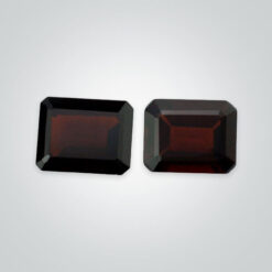 Natural Red Garnet, Emerald