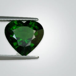 Synthetic Gemstones Green Tourmaline# 149, Heart