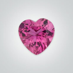 Natural Pink Tourmaline, Heart
