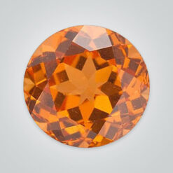 Natural Spessartite Orange Garnet, Round