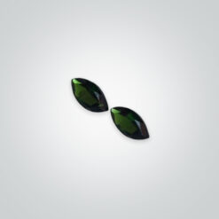 Synthetic Gemstones Dark Green Tourmaline# 152, Marquise