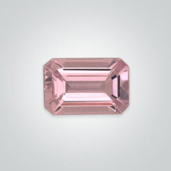 Natural Pink Morganite, Octagon