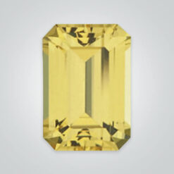 Lab Created Pulled Czochralski Yellow Sapphire, Emerald