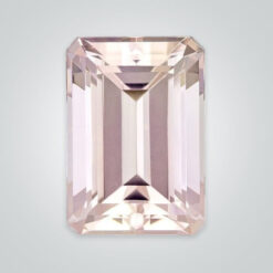 Natural Morganite (Peach Color), Octagon