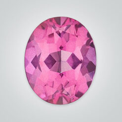 Natural Pink Topaz, Oval