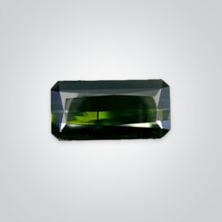 Synthetic Gemstones Dark Green Tourmaline# 152, Octagon