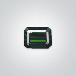 Synthetic Gemstones Green Tourmaline# 149, Octagon