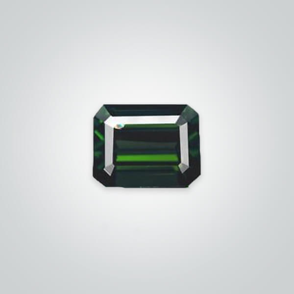 Lab Created Green Tourmaline# 149, Octagon