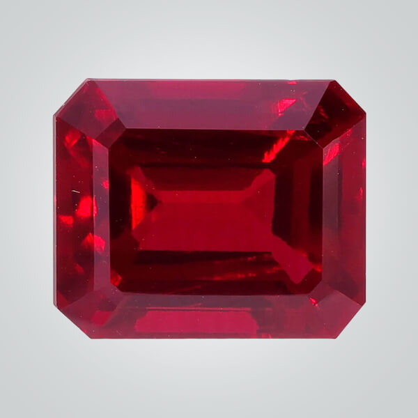 Synthetic Gemstones Hydrothermal Ruby, Emerald