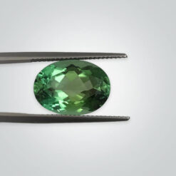 Synthetic Gemstones Green Tourmaline# 149, Oval