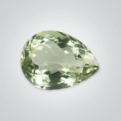 Natural Green Amethyst (Prasiolite), Pear