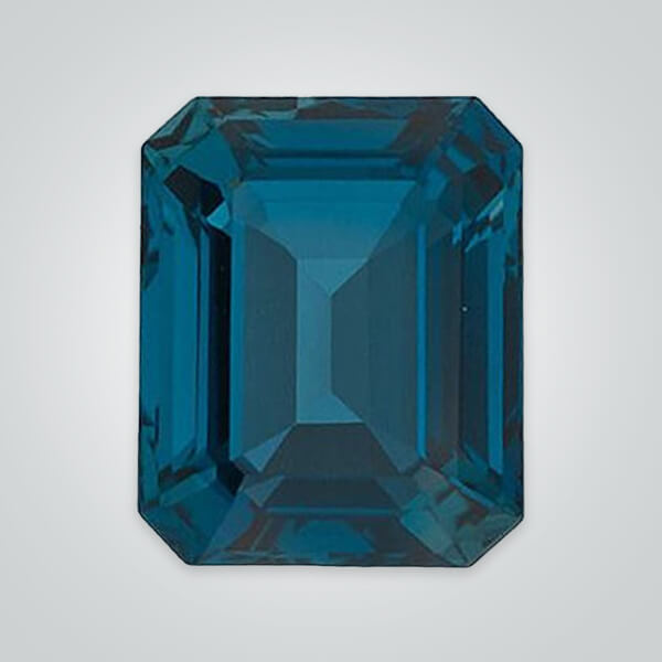 Natural London Blue Topaz, Emerald