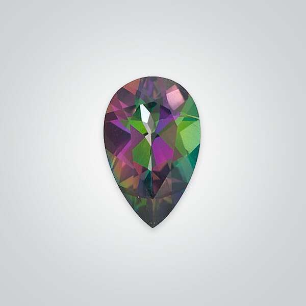 Natural Mystic Topaz, Pear