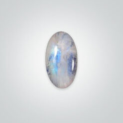 Natural Rainbow Moonstone, Oval Cabochon