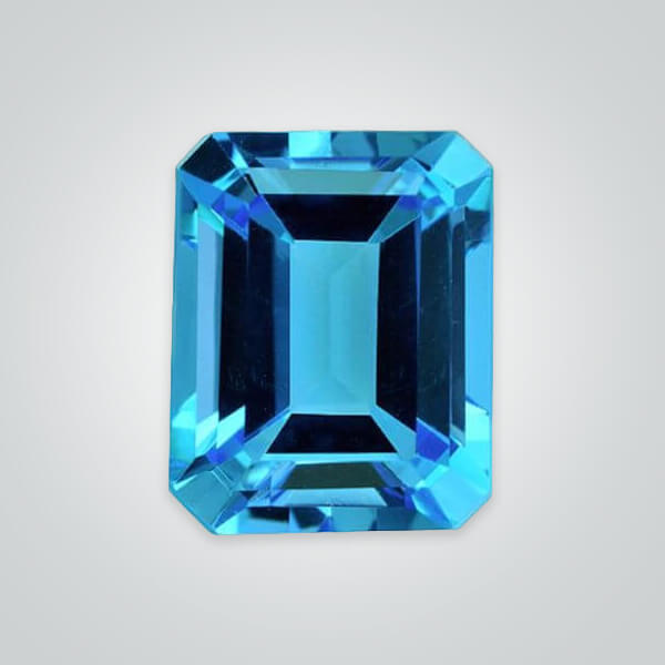 Natural Swiss Blue Topaz, Emerald