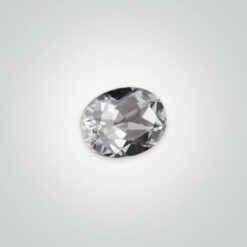 Natural White Topaz, Oval