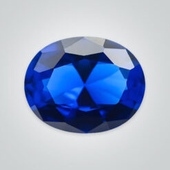 Lab Created Blue Spinel# 113, Oval