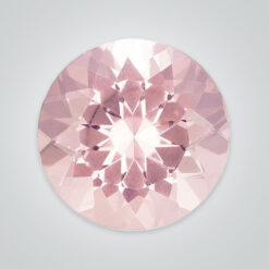 Natural Pink Morganite, Round