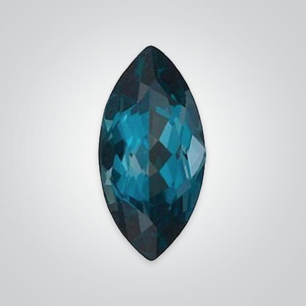 Natural London Blue Topaz, Marquise