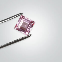 Natural Pink Morganite, Square