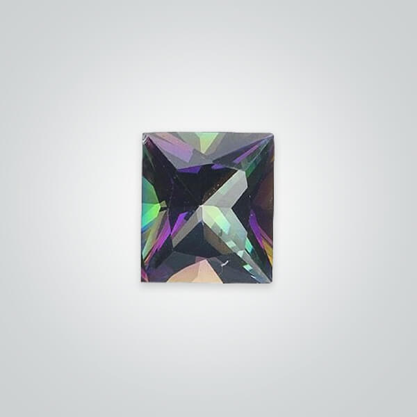 Natural Mystic Topaz, Square