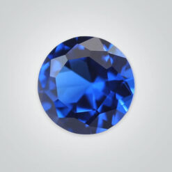 Lab Created Blue Spinel# 113, Round