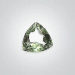 Natural Green Amethyst (Prasiolite), Trillion