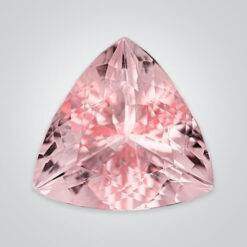 Natural Pink Morganite, Trillion