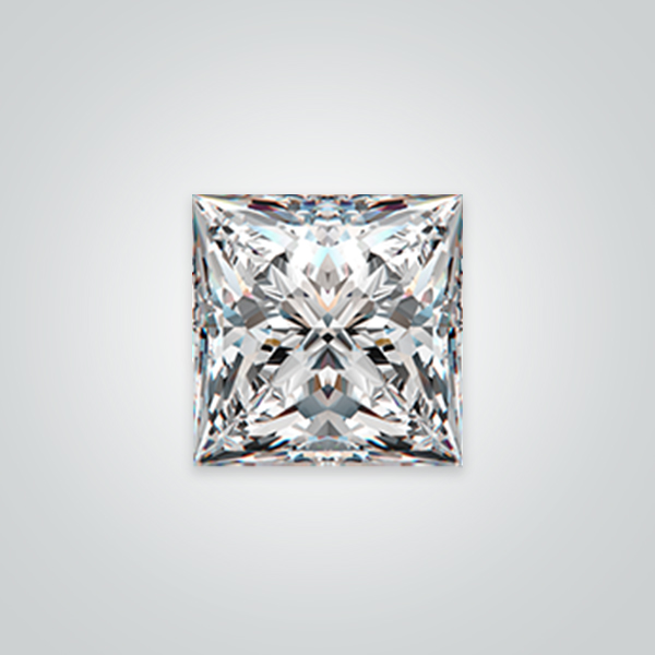 Synthetic Gemstones Aquamarine Dark# 106, Square