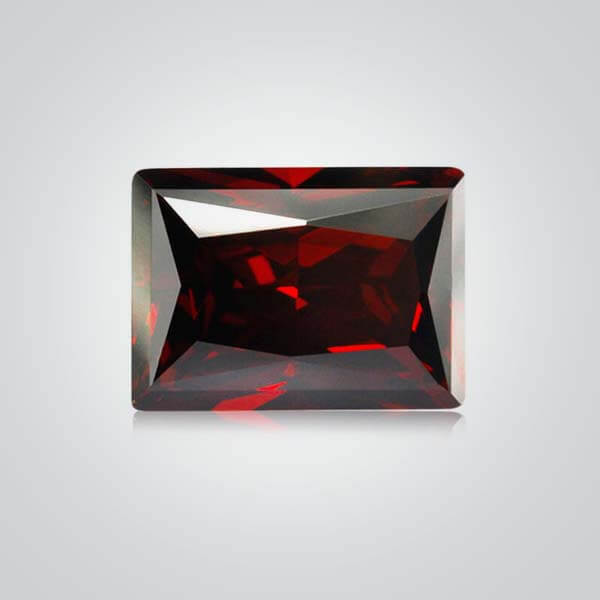Cubic Zirconia Garnet, Baguette