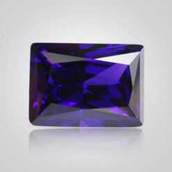Cubic Zirconia Violet, Baguette