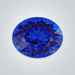 Synthetic Gemstones Pulled Czochralski Blue Spinel, Baguette
