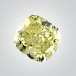 Cubic Zirconia Canary Yellow 6A, Cushion