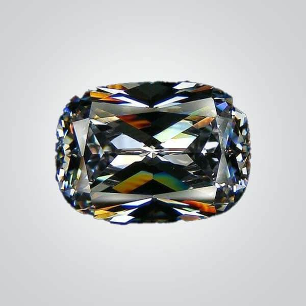 Cubic Zirconia White Diamond 6A, Elongated Cushion