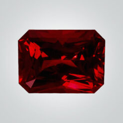 Lab Created Garnet# 8, Octagon